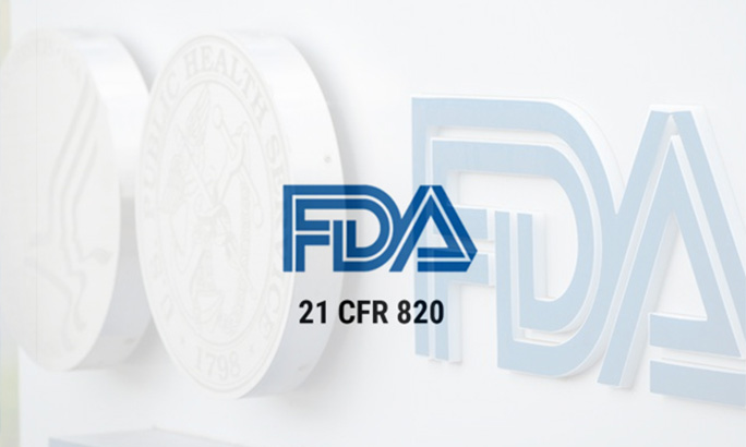 Follow the requirements of 21 CFR Part 820
